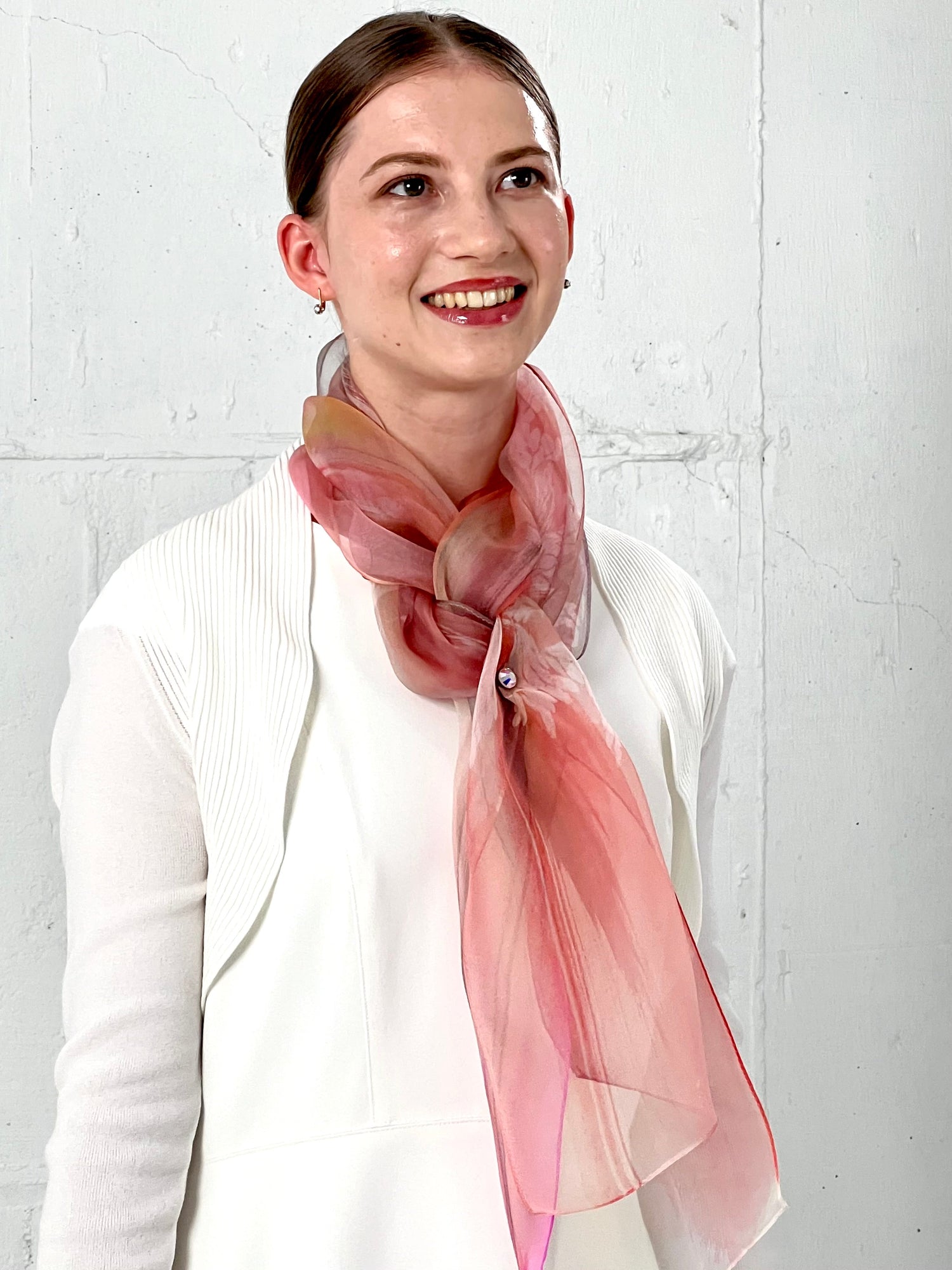 One-of-a-kind Hand dyed Made in Japan Silk scarf Gift Unique Best Seller luxury Best Gift Wearable Art Best Holiday Gift Trendy Accessories Unique Design Handwritten Scarves and Wraps Nature Inspired Fashion Accessories High Quality Elegant