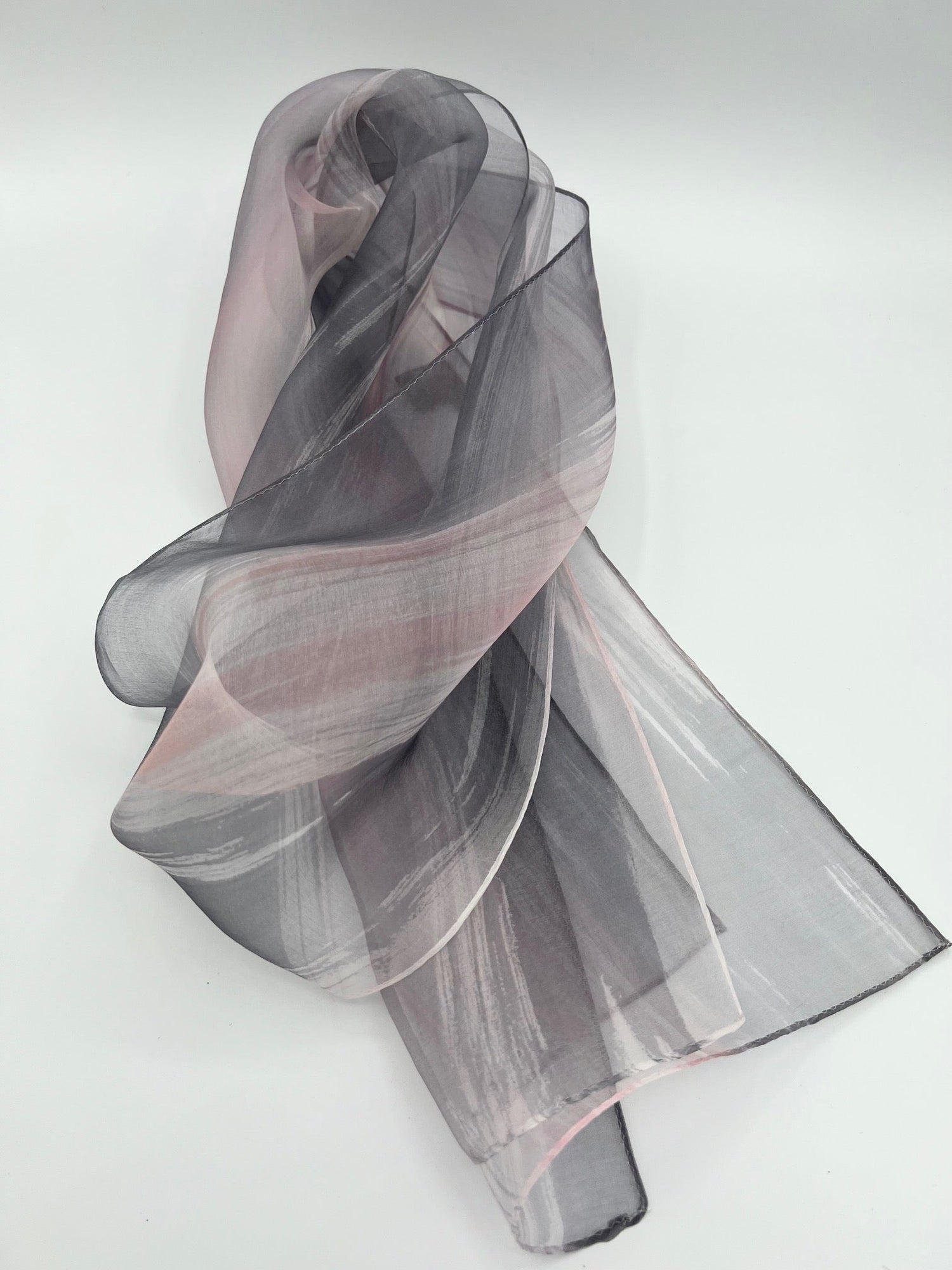 One-of-a-kind Hand dyed Made in Japan Silk scarf Gift Unique Best Seller luxury Best Gift Wearable Art Best Holiday Gift Trendy Accessories Unique Design Handwritten Scarves and Wraps Nature Inspired Fashion Accessories High Quality Elegant