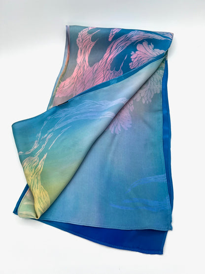 Hijab Large size One-of-a-kind Hand dyed Made in Japan Silk scarf Gift Unique Best Seller luxury Best Gift Wearable Art Best Holiday Gift Trendy Accessories Unique Design Handwritten Scarves and Wraps Nature Inspired Fashion Accessories High Quality Elegant スカーフ ヒジャブ ひじゃぶ 巻き方 アバヤ ユニクロ アクセサリー アレンジ 色 インド イスラム 女性 インドネシア UVカット エジプト おしゃれ 大きさ おみやげ プレゼント お店 ショップ 和柄 日本 柄 売ってる店 アラブ かわいい 可愛い カラフル どこで買う 着物 生地 着方 黒いヒジャブ 結婚式 コスプレ コーデ 購入 サリー  種類 シルク 専門店 日本製 サイズ チャドル 通販 店舗 巻き方 友禅  手染め ニカブ 布 かぶり方 販売 ハイブランド ファッション 服 服装 素材 お