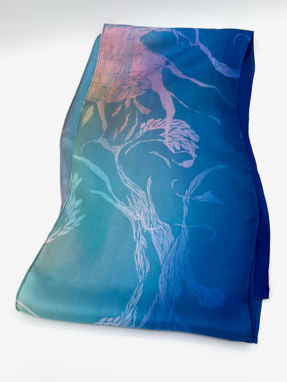 Hijab Large size One-of-a-kind Hand dyed Made in Japan Silk scarf Gift Unique Best Seller luxury Best Gift Wearable Art Best Holiday Gift Trendy Accessories Unique Design Handwritten Scarves and Wraps Nature Inspired Fashion Accessories High Quality Elegant スカーフ ヒジャブ ひじゃぶ 巻き方 アバヤ ユニクロ アクセサリー アレンジ 色 インド イスラム 女性 インドネシア UVカット エジプト おしゃれ 大きさ おみやげ プレゼント お店 ショップ 和柄 日本 柄 売ってる店 アラブ かわいい 可愛い カラフル どこで買う 着物 生地 着方 黒いヒジャブ 結婚式 コスプレ コーデ 購入 サリー  種類 シルク 専門店 日本製 サイズ チャドル 通販 店舗 巻き方 友禅  手染め ニカブ 布 かぶり方 販売 ハイブランド ファッション 服 服装 素材 お