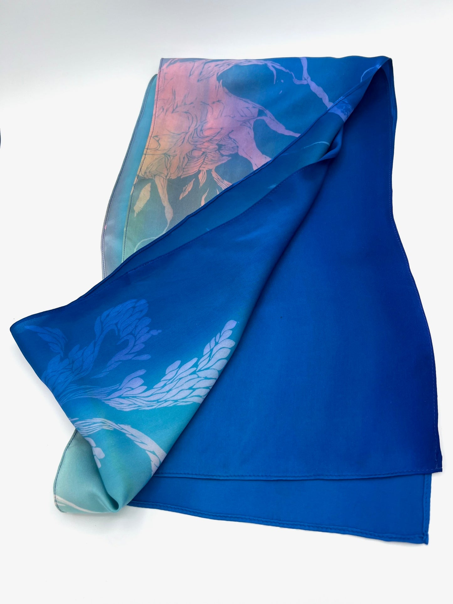 Hijab Large size One-of-a-kind Hand dyed Made in Japan Silk scarf Gift Unique Best Seller luxury Best Gift Wearable Art Best Holiday Gift Trendy Accessories Unique Design Handwritten Scarves and Wraps Nature Inspired Fashion Accessories High Quality Elegant スカーフ ヒジャブ ひじゃぶ 巻き方 アバヤ ユニクロ アクセサリー アレンジ 色 インド イスラム 女性 インドネシア UVカット エジプト おしゃれ 大きさ おみやげ プレゼント お店 ショップ 和柄 日本 柄 売ってる店 アラブ かわいい 可愛い カラフル どこで買う 着物 生地 着方 黒いヒジャブ 結婚式 コスプレ コーデ 購入 サリー  種類 シルク 専門店 日本製 サイズ チャドル 通販 店舗 巻き方 友禅  手染め ニカブ 布 かぶり方 販売 ハイブランド ファッション 服 服装 素材 お