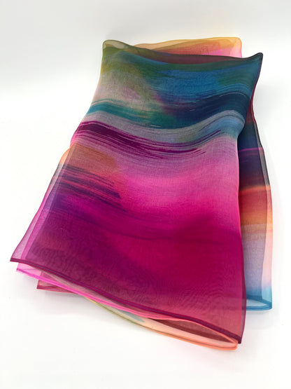 Large size Hijab One-of-a-kind Hand dyed Made in Japan Silk scarf Gift Unique Best Seller luxury Best Gift Wearable Art Best Holiday Gift Trendy Accessories Unique Design Handwritten Scarves and Wraps Nature Inspired Fashion Accessories High Quality Elegant ヒジャブ ひじゃぶ 巻き方 アバヤ ユニクロ アクセサリー アレンジ 色 インド イラン イスラム 女性 インドネシア UVカット エジプト おしゃれ 大きさ おみやげ プレゼント お店 ショップ 和柄 日本 柄 売ってる店 アラブ かわいい 可愛い カラフル どこで買う 着物 生地 着方 黒いヒジャブ 結婚式 コスプレ コーデ 購入 サリー  種類 シルク 専門店 日本製 サイズ チャドル 通販 店舗 巻き方 友禅  手染め ニカブ 布 かぶり方 販売 ハイブランド ファッション 服 服装 素材 お店