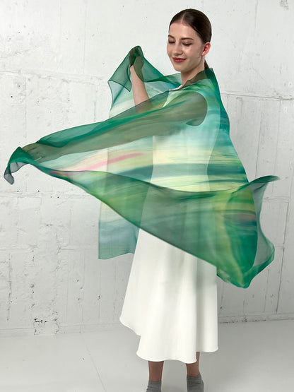 Hijab Large size One-of-a-kind Hand dyed Made in Japan Silk scarf Gift Unique Best Seller luxury Best Gift Wearable Art Best Holiday Gift Trendy Accessories Unique Design Handwritten Scarves and Wraps Nature Inspired Fashion Accessories High Quality Elegant ヒジャブ ひじゃぶ 巻き方 アバヤ ユニクロ アクセサリー アレンジ 色 インド イラン イスラム 女性 インドネシア UVカット エジプト おしゃれ 大きさ おみやげ プレゼント お店 ショップ 和柄 日本 柄 売ってる店 アラブ かわいい 可愛い カラフル どこで買う 着物 生地 着方 黒いヒジャブ 結婚式 コスプレ コーデ 購入 サリー  種類 シルク 専門店 日本製 サイズ チャドル 通販 店舗 巻き方 友禅  手染め ニカブ 布 かぶり方 販売 ハイブランド ファッション 服 服装 素材 お店