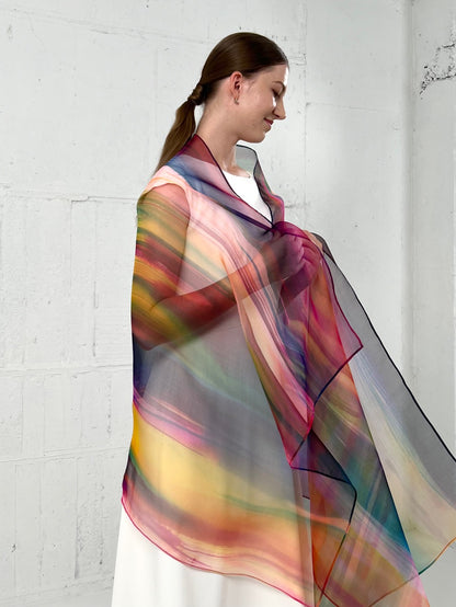 Large size Hijab One-of-a-kind Hand dyed Made in Japan Silk scarf Gift Unique Best Seller luxury Best Gift Wearable Art Best Holiday Gift Trendy Accessories Unique Design Handwritten Scarves and Wraps Nature Inspired Fashion Accessories High Quality Elegant ヒジャブ ひじゃぶ 巻き方 アバヤ ユニクロ アクセサリー アレンジ 色 インド イラン イスラム 女性 インドネシア UVカット エジプト おしゃれ 大きさ おみやげ プレゼント お店 ショップ 和柄 日本 柄 売ってる店 アラブ かわいい 可愛い カラフル どこで買う 着物 生地 着方 黒いヒジャブ 結婚式 コスプレ コーデ 購入 サリー  種類 シルク 専門店 日本製 サイズ チャドル 通販 店舗 巻き方 友禅  手染め ニカブ 布 かぶり方 販売 ハイブランド ファッション 服 服装 素材 お店