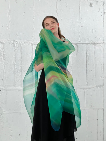 Hijab Large size One-of-a-kind Hand dyed Made in Japan Silk scarf Gift Unique Best Seller luxury Best Gift Wearable Art Best Holiday Gift Trendy Accessories Unique Design Handwritten Scarves and Wraps Nature Inspired Fashion Accessories High Quality Elegant ヒジャブ ひじゃぶ 巻き方 アバヤ ユニクロ アクセサリー アレンジ 色 インド イラン イスラム 女性 インドネシア UVカット エジプト おしゃれ 大きさ おみやげ プレゼント お店 ショップ 和柄 日本 柄 売ってる店 アラブ かわいい 可愛い カラフル どこで買う 着物 生地 着方 黒いヒジャブ 結婚式 コスプレ コーデ 購入 サリー  種類 シルク 専門店 日本製 サイズ チャドル 通販 店舗 巻き方 友禅  手染め ニカブ 布 かぶり方 販売 ハイブランド ファッション 服 服装 素材 お店