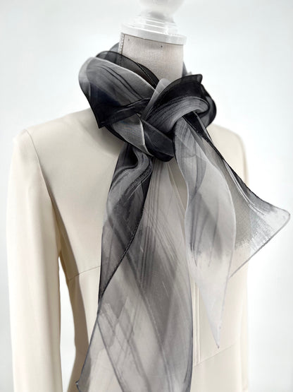 Hijab Large size One-of-a-kind Hand dyed Made in Japan Silk scarf Gift Unique Best Seller luxury Best Gift Wearable Art Best Holiday Gift Trendy Accessories Unique Design Handwritten Scarves and Wraps Nature Inspired Fashion Accessories High Quality Elegant スカーフ ヒジャブ ひじゃぶ 巻き方 アバヤ ユニクロ アクセサリー アレンジ 色 インド イスラム 女性 インドネシア UVカット エジプト おしゃれ 大きさ おみやげ プレゼント お店 ショップ 和柄 日本 柄 売ってる店 アラブ かわいい 可愛い カラフル どこで買う 着物 生地 着方 黒いヒジャブ 結婚式 コスプレ コーデ 購入 サリー  種類 シルク 専門店 日本製 サイズ チャドル 通販 店舗 巻き方 友禅  手染め ニカブ 布 かぶり方 販売 ハイブランド ファッション 服 服装 素材 お