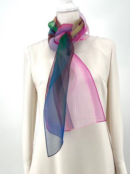 Hijab Large size One-of-a-kind Hand dyed Made in Japan Silk scarf Gift Unique Best Seller luxury Best Gift Wearable Art Best Holiday Gift Trendy Accessories Unique Design Handwritten Scarves and Wraps Nature Inspired Fashion Accessories High Quality Elegant スカーフ ヒジャブ ひじゃぶ 巻き方 アバヤ ユニクロ アクセサリー アレンジ 色 インド イスラム 女性 インドネシア UVカット エジプト おしゃれ 大きさ おみやげ プレゼント お店 ショップ 和柄 日本 柄 売ってる店 アラブ かわいい 可愛い カラフル どこで買う 着物 生地 着方 黒いヒジャブ 結婚式 コスプレ コーデ 購入 サリー  種類 シルク 専門店 日本製 サイズ チャドル 通販 店舗 巻き方 友禅  手染め ニカブ 布 かぶり方 販売 ハイブランド ファッション 服 服装 素材 お