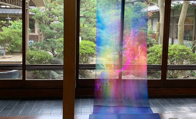 One-of-a-kind Hand dyed Made in Japan Silk scarf Gift Art  Unique Best Seller luxury Best Gift Wearable Art Best Holiday Gift Trendy Accessories Unique Design Handwritten Scarves and Wraps Nature Inspired Fashion Accessories High Quality Elegant Hijab Tudungヒジャブ ひじゃぶ 巻き方 アバヤ ユニクロ アクセサリー アレンジ 色 おしゃれ 大きさ おみやげ プレゼント お店 ショップ 和柄 日本 柄 売ってる店 かわいい カラフル どこで買う 着物 生地 着方 黒いヒジャブ 結婚式 コスプレ コーデ 購入 サリー  シルク 専門店 日本製 サイズ チャドル 通販 店舗 巻き方 友禅  手染め ニカブ 布 販売 ファッション お店 結び方 カラフル ヒジャブ ヨーラ インスタントヒジャブ トゥドゥン ジルバブ 